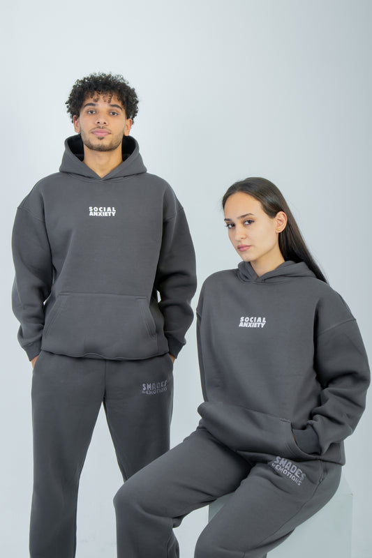 Set social anxiety hoodie + sweatpants